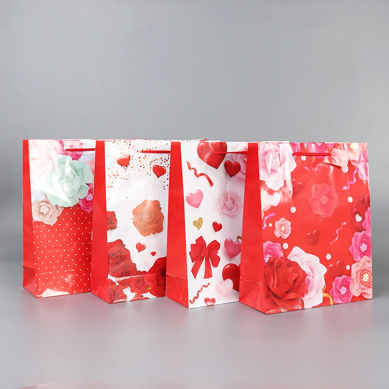 Manufacturer Wholesale High Quality Gift shopping bags for Valentine's Day 1
