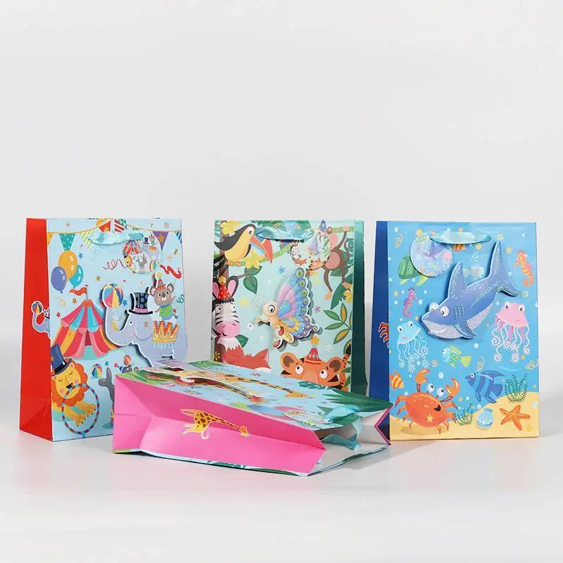 High Quality Cartoon Gift shopping bags Manufacturer wholesale 1