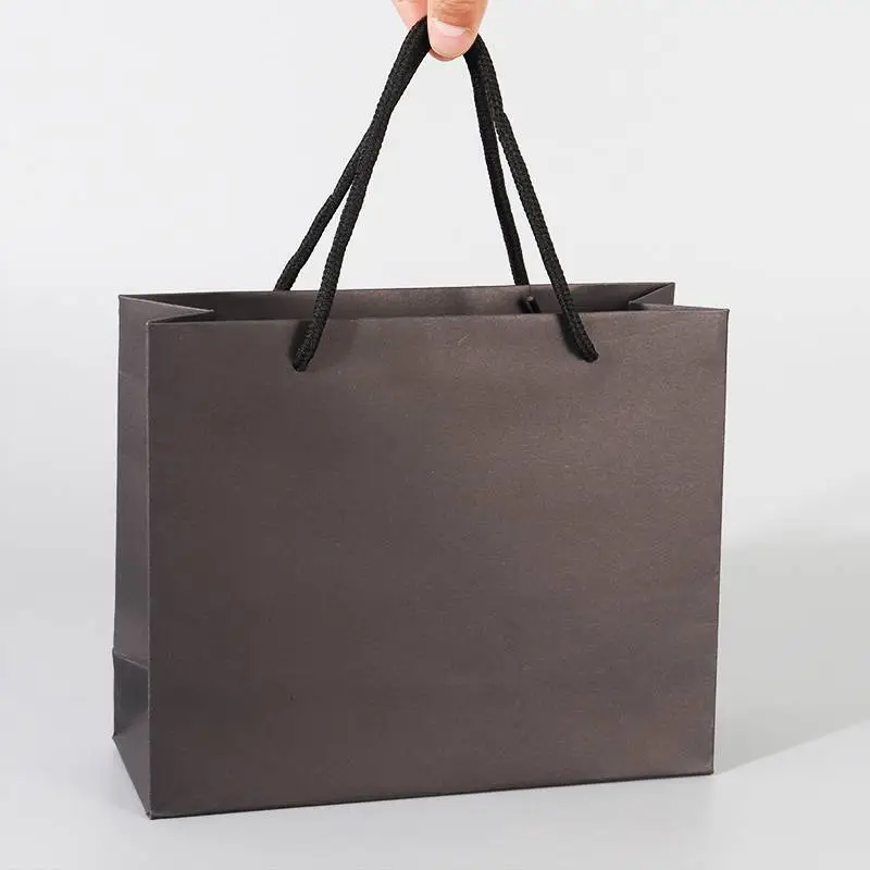 Wholesale Manufacturer Black High Quality Daily Paper Gift Bag 1