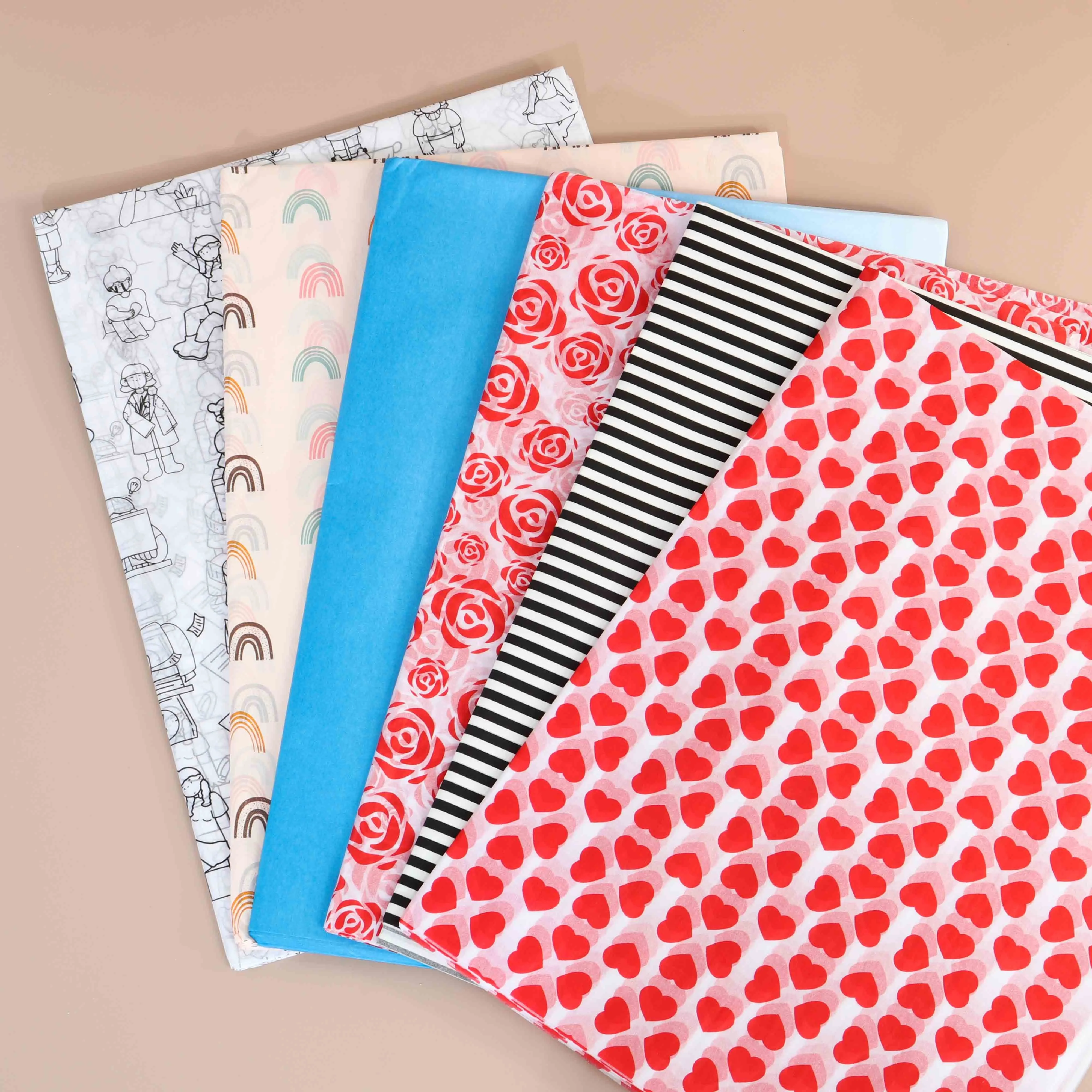wholesale gift packaging paper eco-friendly wrapping paper 1