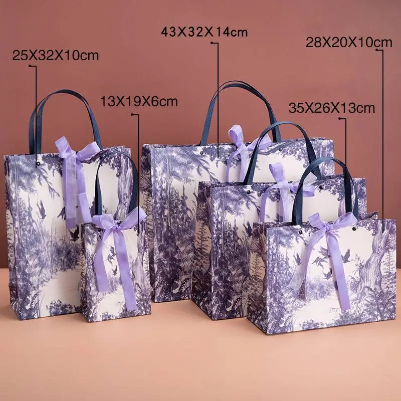 Produttore di borse di carta stampate personalizzate per lo shopping 1