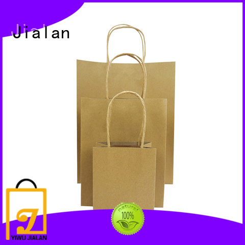 Jialan paper kraft bags perfect for shopping in supermarkets 1