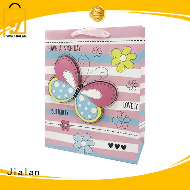 brown paper bag packing birthday gifts Jialan 1