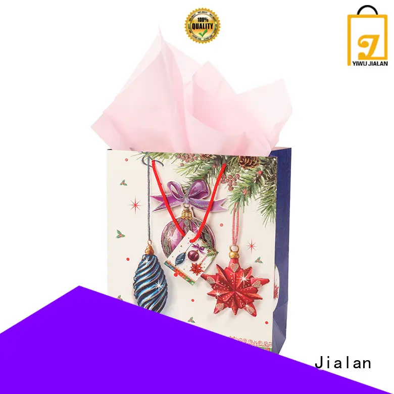 paper gift bags satisfying for holiday gifts packing Jialan 1