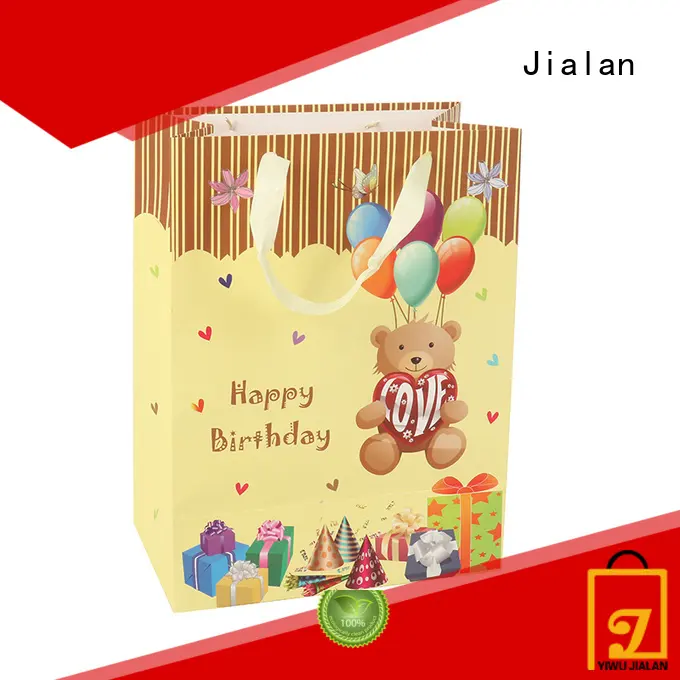 Jialan Eco-Friendly personalized paper bags optimal for holiday gifts packing 1