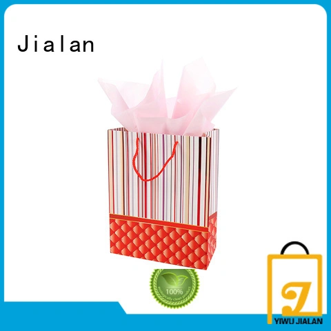 Jialan sacs en papier personnalisés économiques, parfaits pour l'emballage de cadeaux de vacances 1