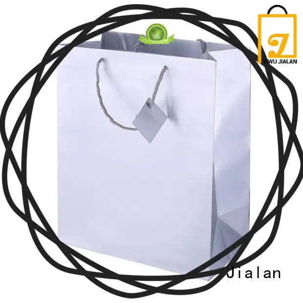 Jialan holographic paper bag shopping mall 1