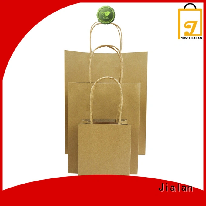 Jialan high grade craft paper bags clothing stores 1
