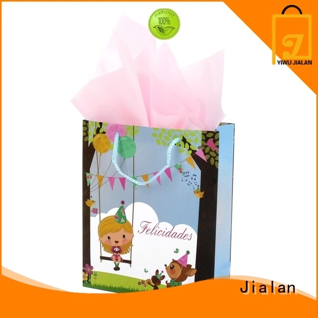 Jialan مورد الأكياس الورقية مفيد جدًا لتعبئة هدايا عيد الميلاد 1