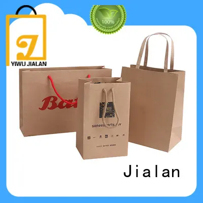 Jialan sacs en papier kraft optimaux pour les magasins de vêtements 1