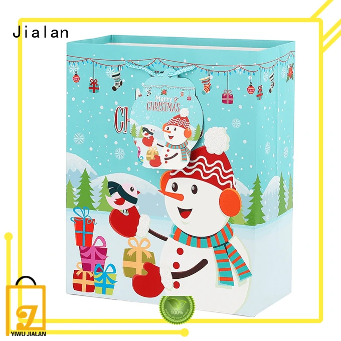 Jialan holiday paper gift bags optimal for christmas presents 1