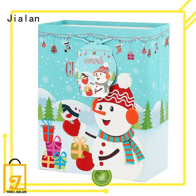Jialan holiday paper gift bags optimal for christmas presents 1