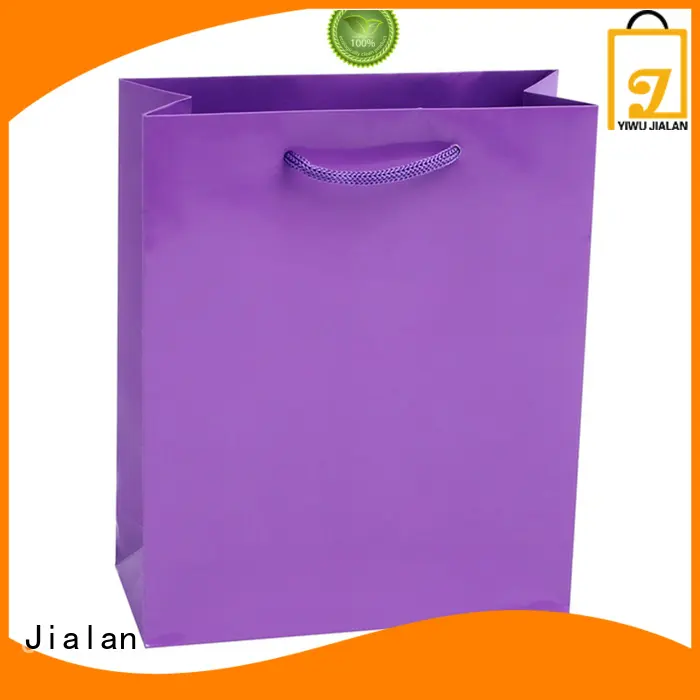 Jialan environmentally friendly paper color bags indispensable for shoe stores 1