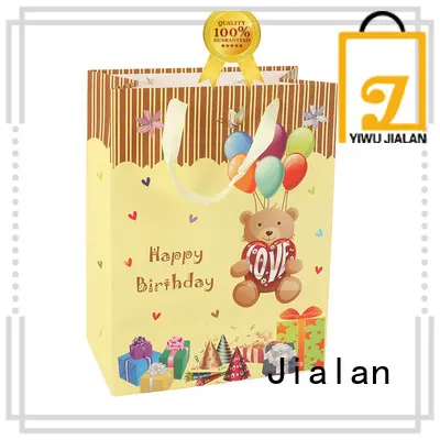 Jialan Eco-Friendly paper gift bags satisfying for packing birthday gifts 1