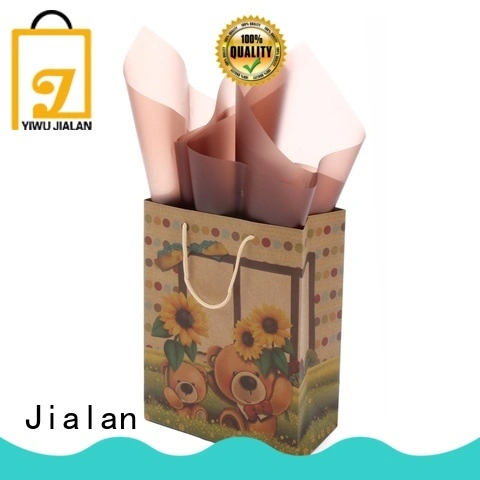 Jialan Подарочные пакеты из крафт-бумаги идеально подходят для специальной праздничной подарочной упаковки 1