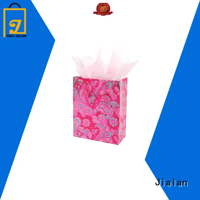Jialan good quality paper gift bags satisfying for packing birthday gifts 1
