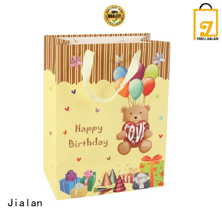 Jialan Bolsas de papel personalizadas perfectas para envolver regalos.1 1