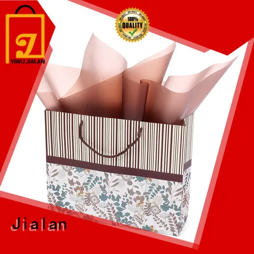 Jialan cost saving personalized paper bags optimal for packing birthday gifts 1
