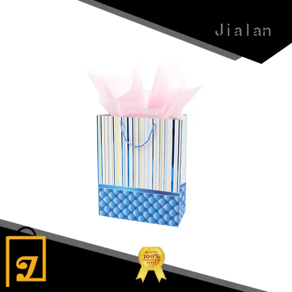 Jialan أكياس ورقية مخصصة مثالية لتغليف هدايا العيد 1
