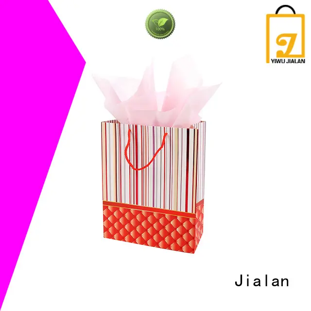 Jialan cost saving personalized paper bags ideal for packing birthday gifts 1