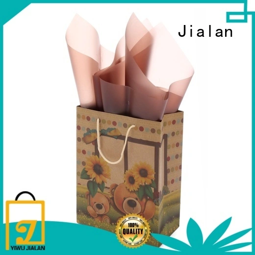 Jialan أكياس الورق الحرفية رائعة لمتاجر الملابس 1