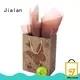 Jialan customized kraft paper bags great for shoe stores 1