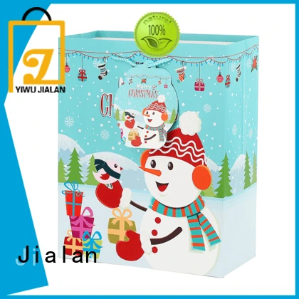 Jialan أكياس هدايا العيد المخصصة رائعة للعطلات 1
