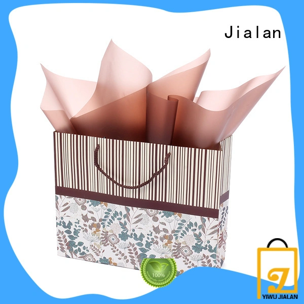 Jialan أكياس الهدايا الورقية مرضية لتعبئة الهدايا3 1