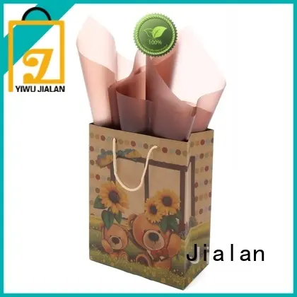 Jialan hot selling paper kraft bags perfect for clothing stores 1