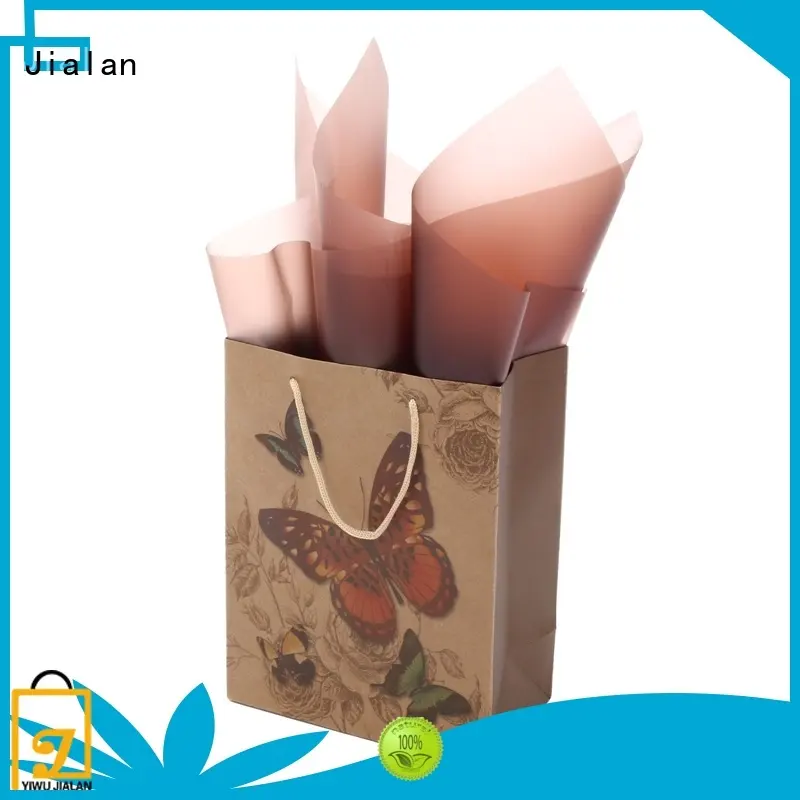 Jialan high grade kraft paper bags optimal for shopping malls 1