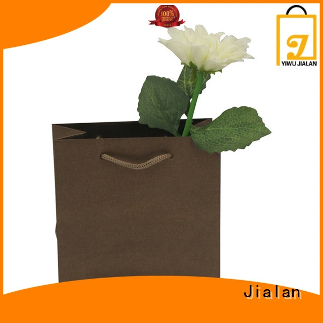 Jialan أكياس حاملة الورق الصديقة للبيئة اللازمة لتعبئة الهدايا 1
