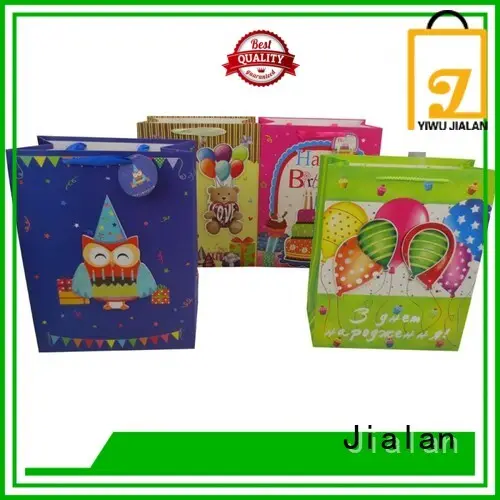 Jialan economical personalized paper bags needed for packing gifts 1