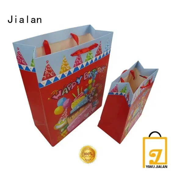 Jialan bolsas de papel personalizadas ampliamente utilizadas para empaquetar regalos 1