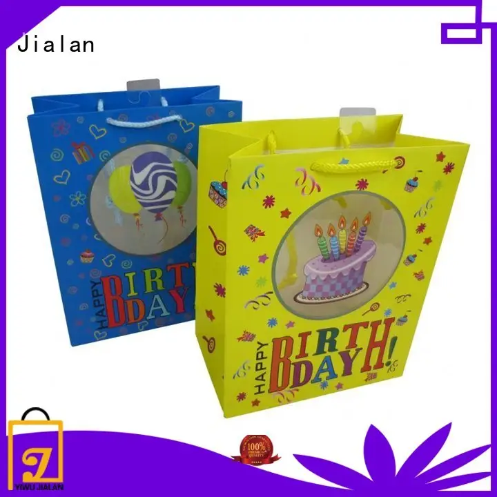 Jialan vente en gros sacs cadeaux vente en gros pour emballer des cadeaux d'anniversaire 1