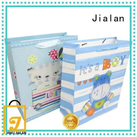 Jialan bulk paper gift bag factory for holiday gifts packing 1