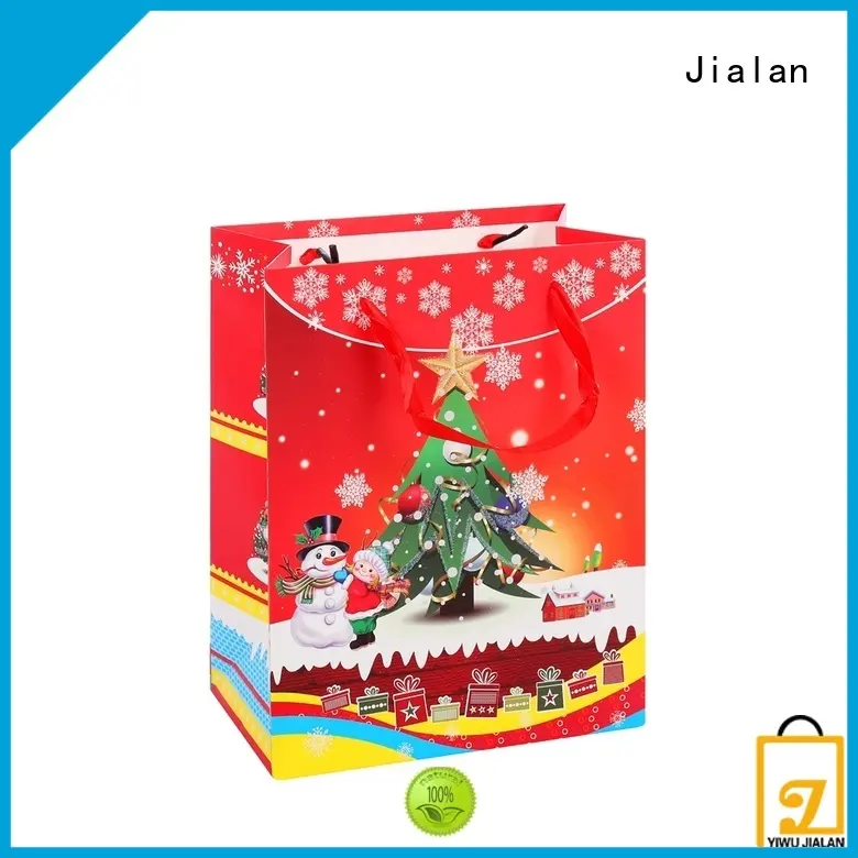 Jialan Proveedor de bolsas de regalo navideñas para las fiestas. 1