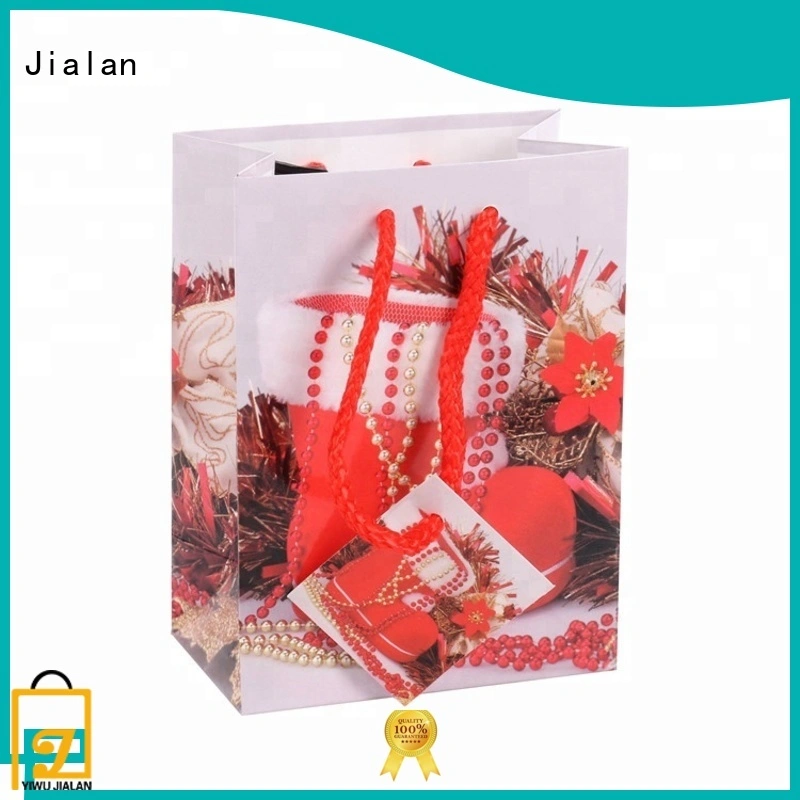 Jialan christmas paper bags vendor for packing christmas gift 1