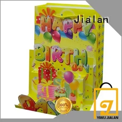 Jialan Fabricant de sacs-cadeaux personnalisés au meilleur prix pour emballer des cadeaux d'anniversaire 1