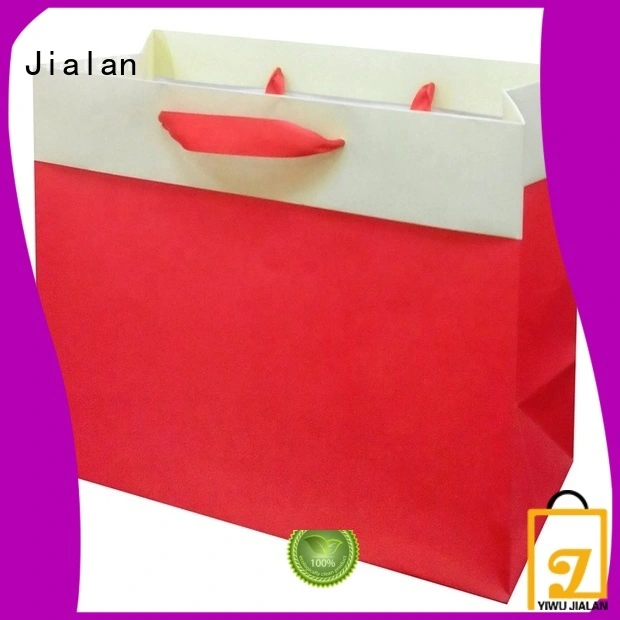 Jialan مورد حقائب حمل ورقية صديقة للبيئة لتعبئة هدايا عيد الميلاد 1