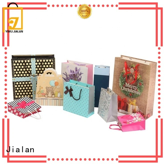 Jialan fornitore di sacchetti regalo di carta al miglior prezzo per confezionare regali di compleanno 1