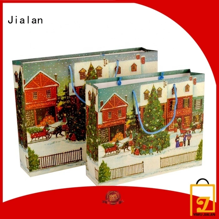 Jialan sac cadeau en papier à vendre pour emballage cadeau 1