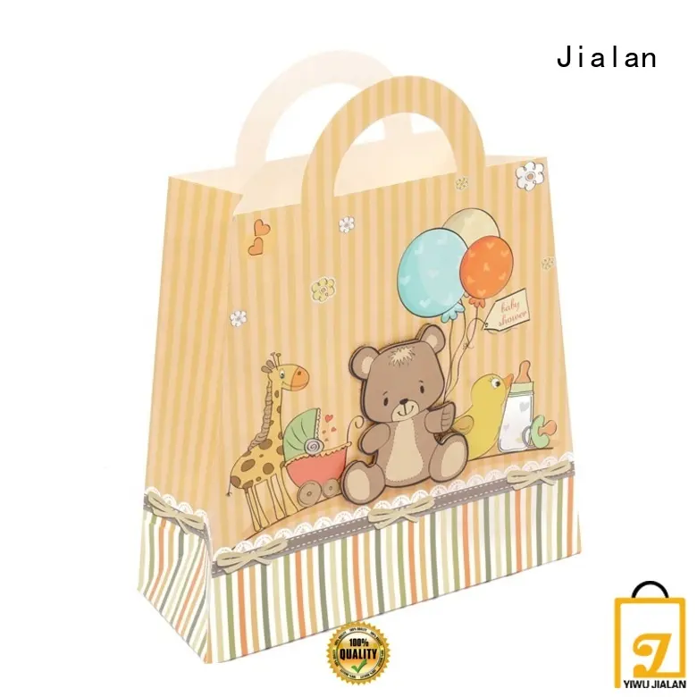 Jialan Bolsas de regalo personalizadas al por mayor para empacar regalos de cumpleaños. 1
