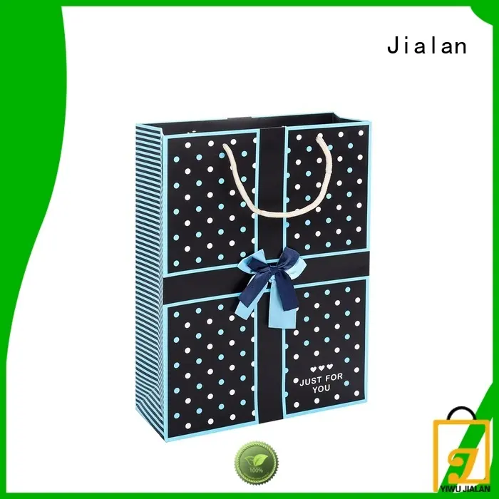 Jialan مورد حقيبة هدايا مخصصة لتعبئة هدايا العيد 1