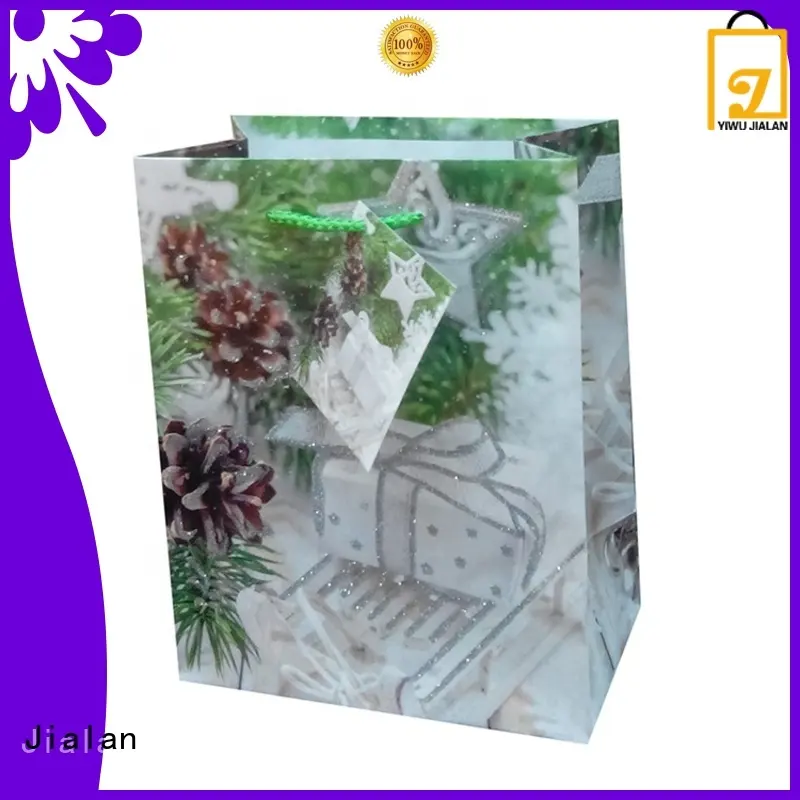 Jialan fourniture d'entreprise de sacs en papier au meilleur prix pour l'emballage de cadeaux de vacances 1