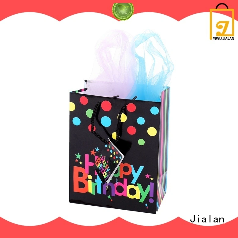 Jialan Proveedor de bolsas de papel personalizadas para embalaje de regalos 1