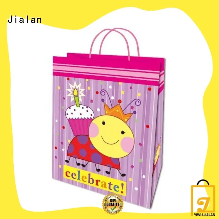Jialan Fabricante ecológico de bolsas de papel de regalo para embalaje de regalo 1