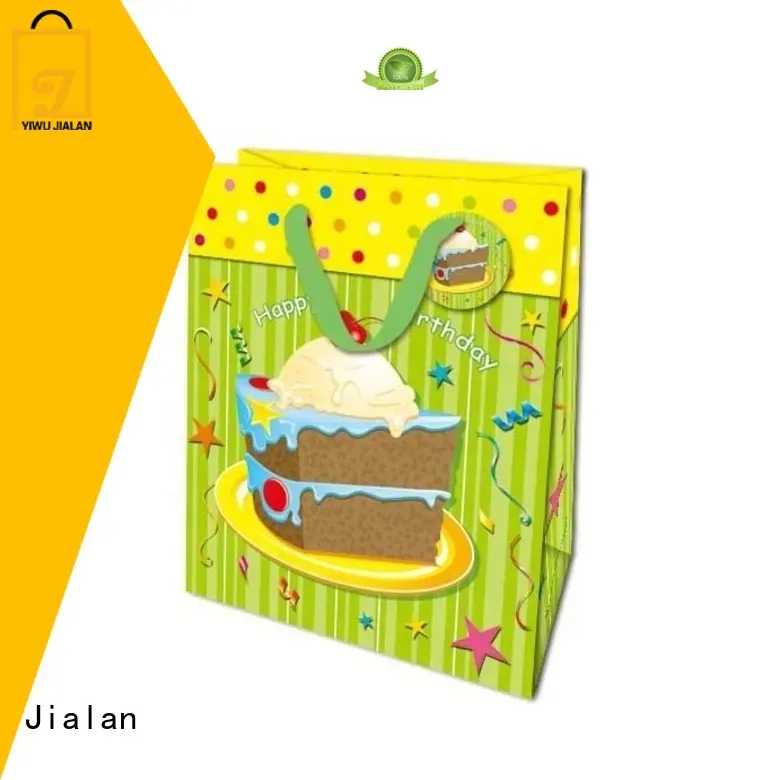 Jialan Usine de vente en gros de sacs-cadeaux personnalisés pour emballer des cadeaux 1