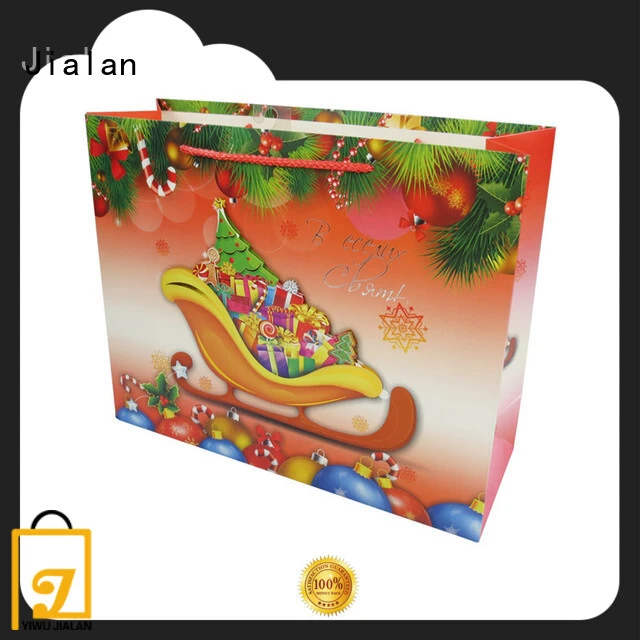 Jialan cheap paper bag supplier vendor for holiday gifts packing 1