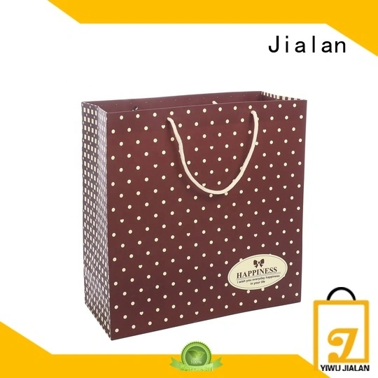 Jialan Suministro de bolsas de transporte de papel ecológicas para empaquetar regalos de cumpleaños 1