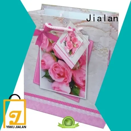 Jialan Fábrica al por mayor de bolsas de papel para embalaje de regalos navideños 1